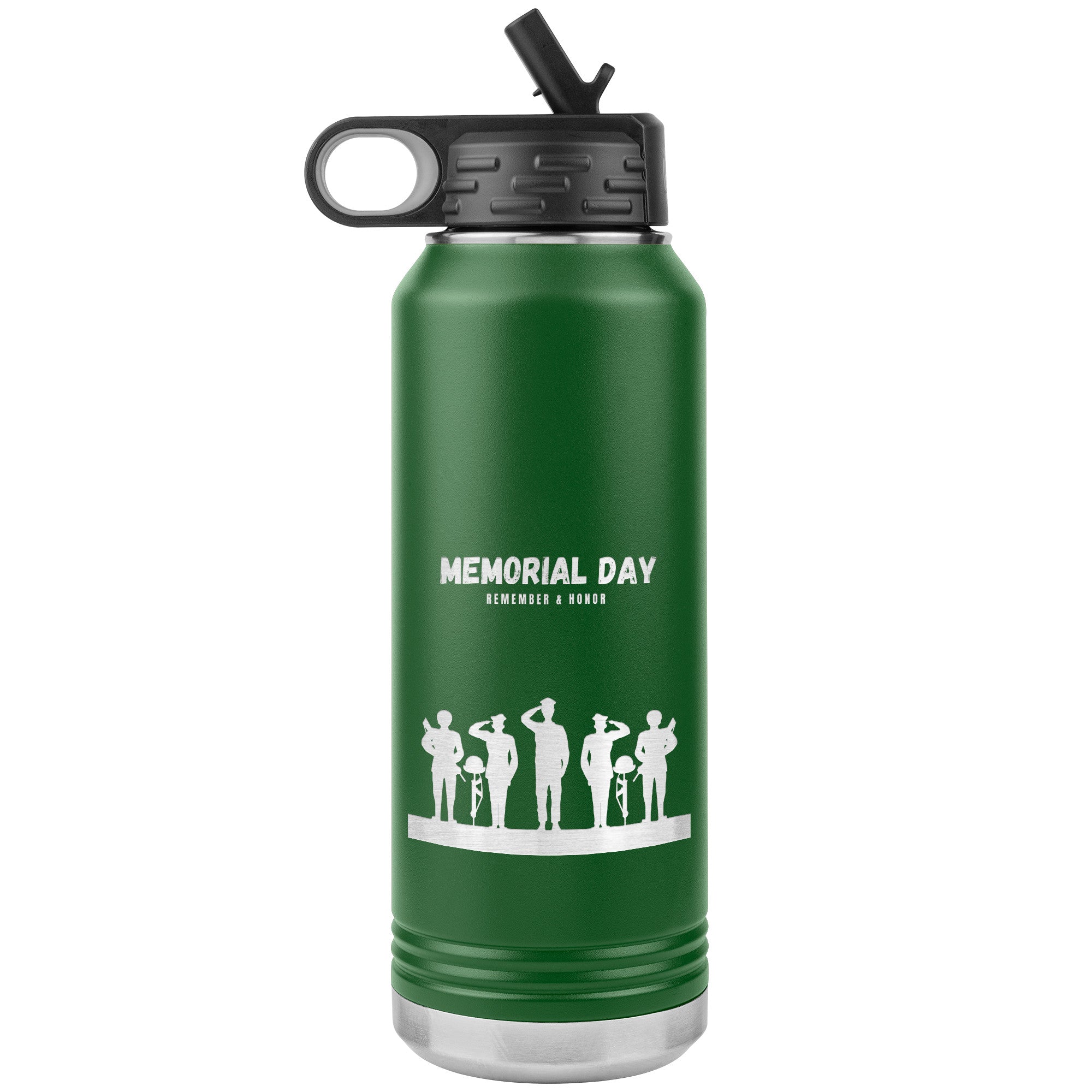 Memorial Day 32oz Water Bottle Insulated