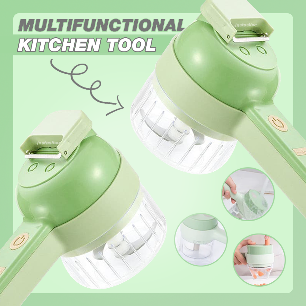 Electric Vegetable Cutter Household Slicing Electric Vegetable